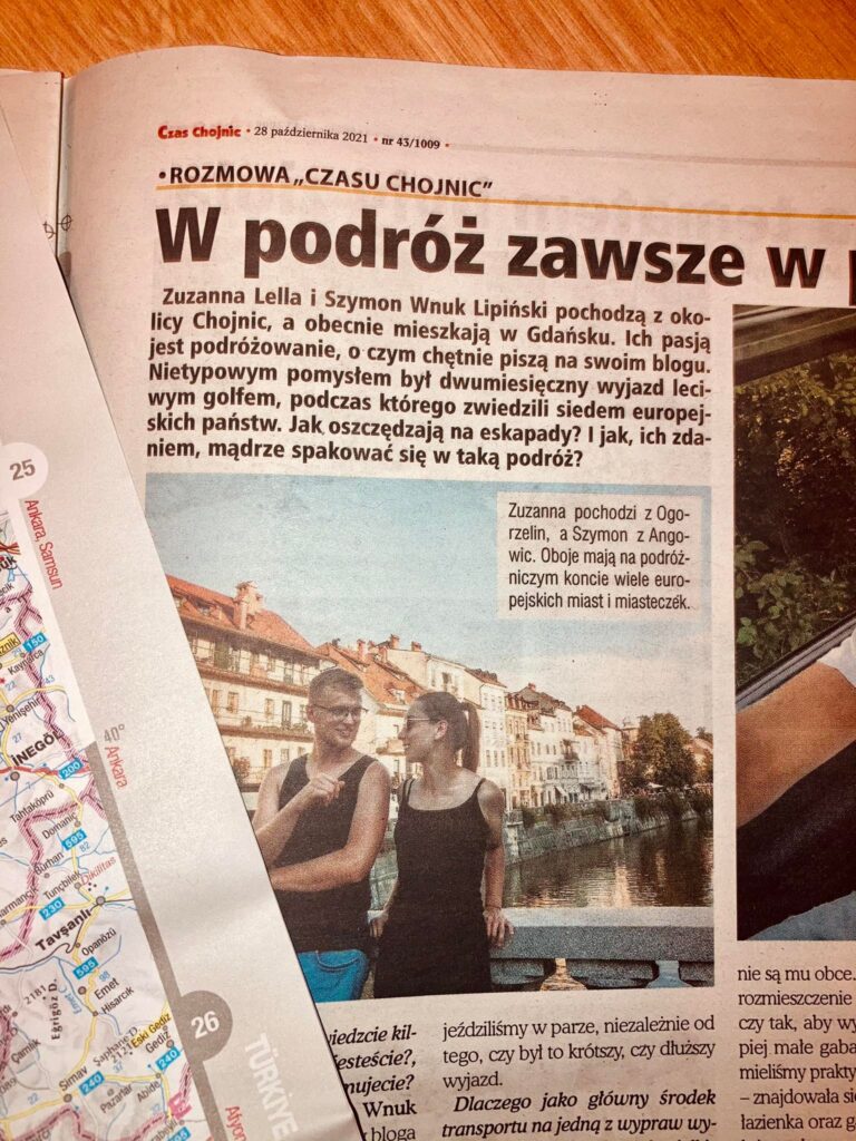 czas chojnic wypasem z kompasem